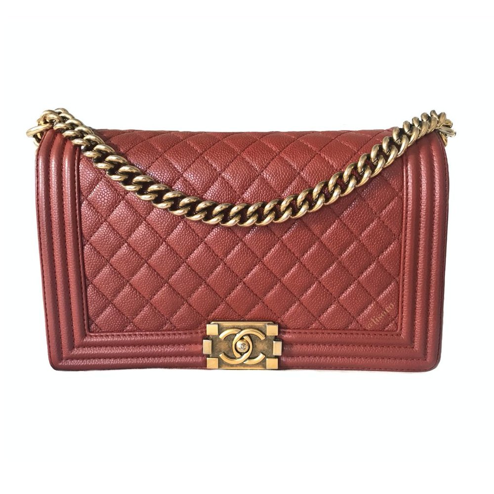 ✧ CHANEL boy caviar (new medium)